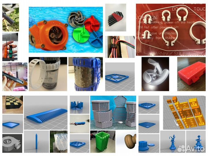 Сборник образцов моделей STL для принтеров 3d