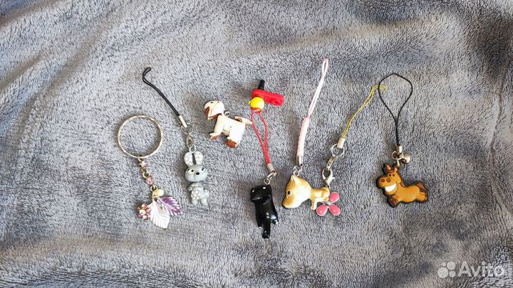 Брелоки на телефон (пакетом)