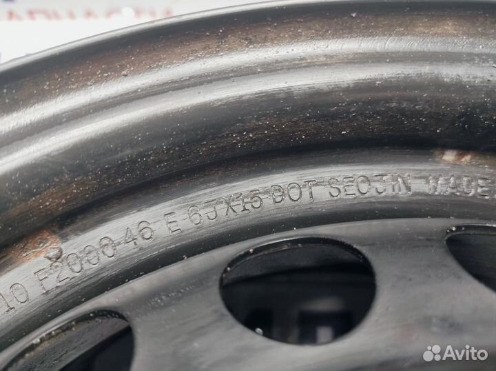 Диск штампованный Hyundai R15 5*114.3 52910-F2000