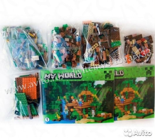 Lego Minecraft (аналог) - Bela 10471, 718 деталей