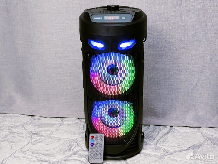 Колонка с караоке блютуз