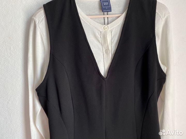 Сарафан mango и кофточка gap