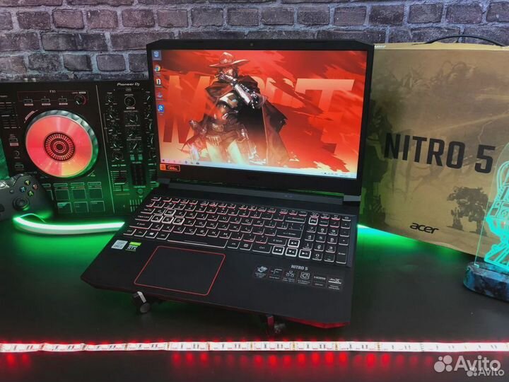 Игровые ноутбуки Аcer Nitro GeForce RTX + Core i7