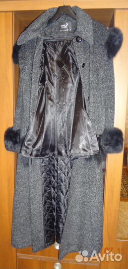 Пальто зимнее
