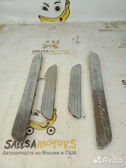 Комплект накладок на порог Porsche Cayenne 958