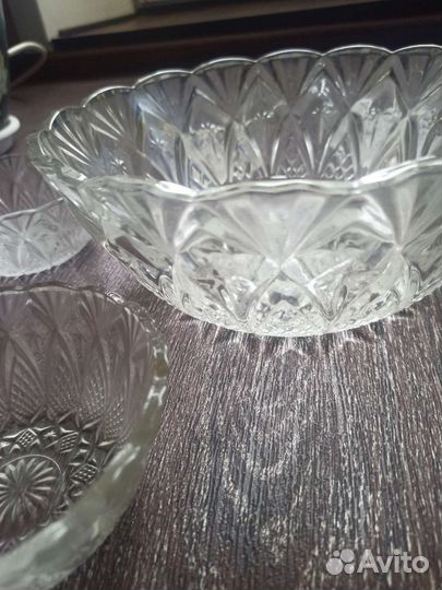 Набор ваз для фруктов,салатов, ягод -Индонезия