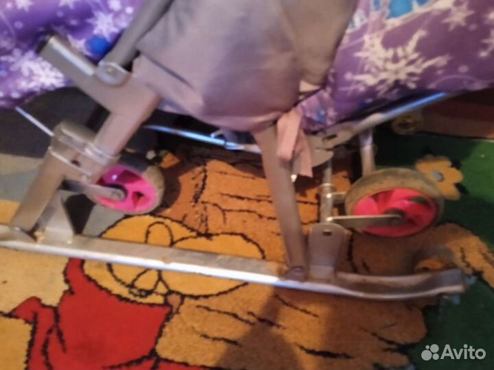 Коляска санки