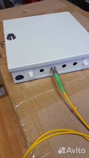 Адаптер оптический проходной FC/APC, SM