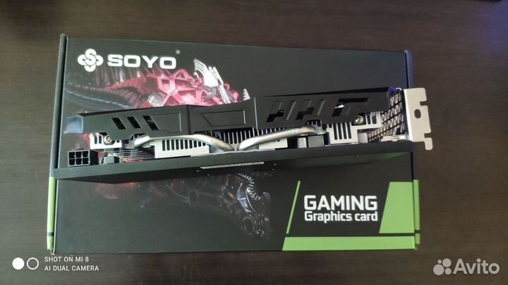 Видеокарта rx580 8gb soyo