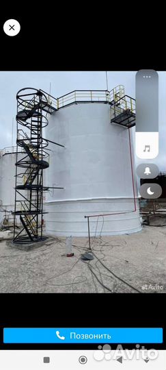 Ремонт и покраска резервуара