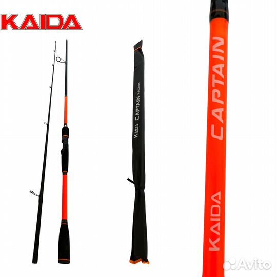 Спиннинг kaida KAC H captain, тест 20-60g 2,7m