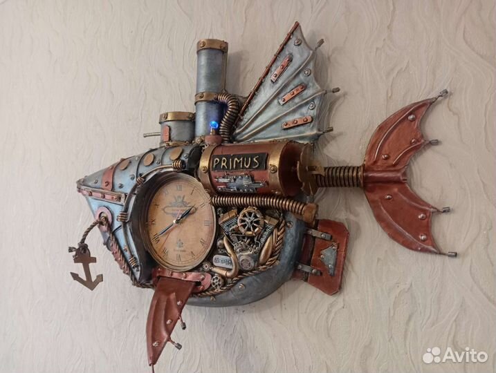 Стимпанк корабль