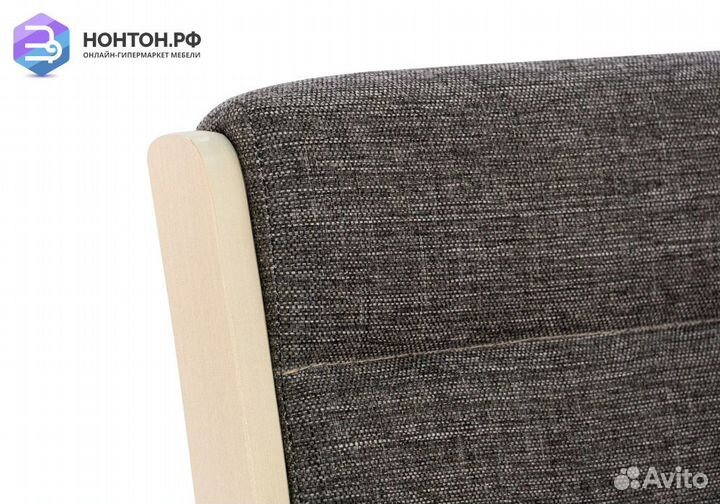 Кухонный диван Этюд облегченный серый / выбеленная