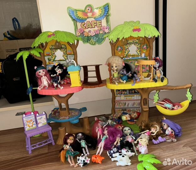 Игрушка Кафе Enchantimals + другие куклы
