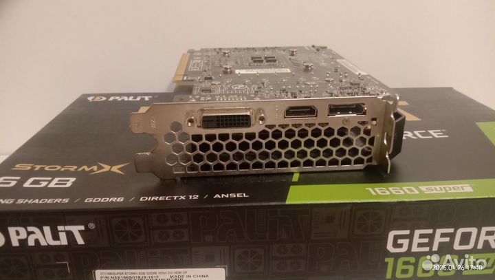 Видеокарта gtx 1660 super