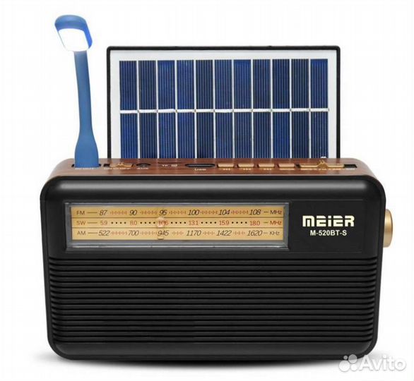 Meier M-520BT-S, USB, microSD, Bluetooth