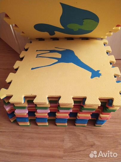 Мягкий коврик пазл