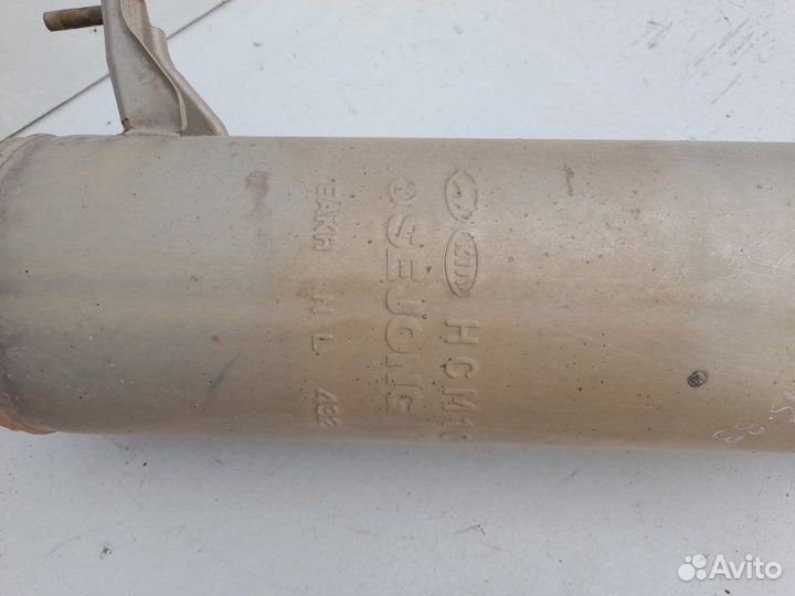 Глушитель основной Hyundai Solaris HCR 1.6 G4FG