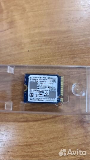 SSD накопитель M.2 Western Digital 256GB NVMe 2230