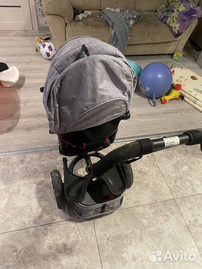 Детский велосипед с ручкой новый