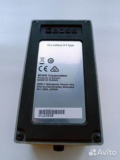 Педаль гитарная boss ODB-3 Bass Overdrive