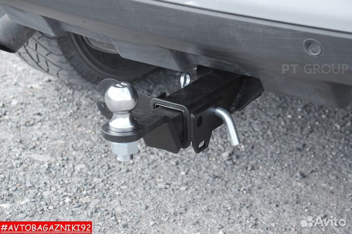 Фаркоп (тсу) под квадрат на Land Rover Freelander2