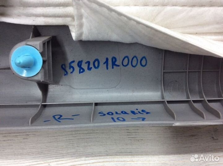 Обшивка стойки передняя правая Hyundai Solaris