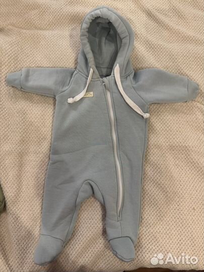 Комбинезон демисезонный с начесом 62-68