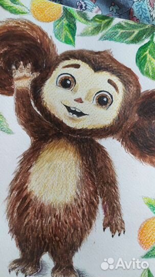 Картина акварель