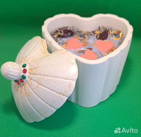 Ароматическая свеча ручной работы