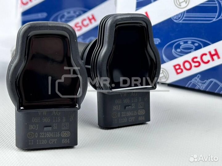 Катушка зажигания bosch бош 221604115