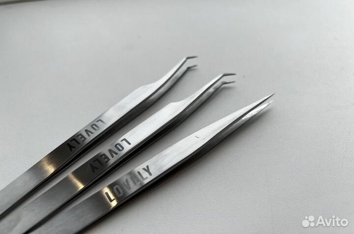 Пинцеты для наращивания ресниц Lovely