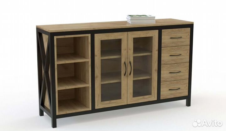 Комод на ножках с ящиками