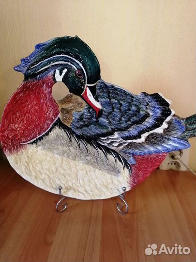 Блюдо коллекционное Утка большое