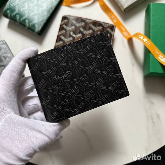 Кошелек мужской Goyard кожаный