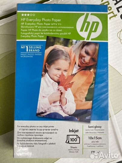 Q5441HF, полуглянец HP 10х15,170г/м, 100л.германия