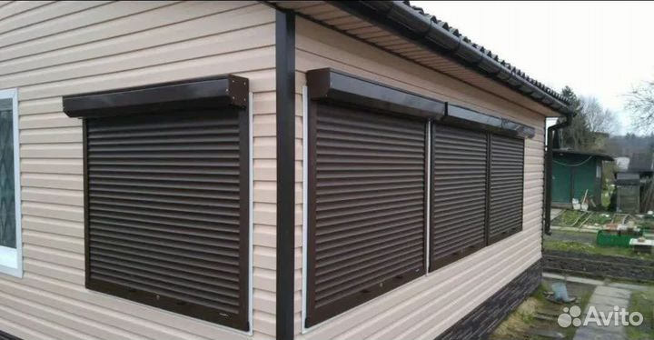 Рольставни на окна Любой размер (Монтаж+доставка)