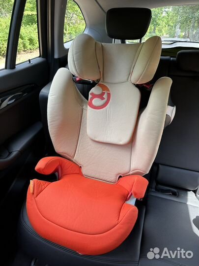 Автокресло детское Cybex Pallas M-fix Autumn Gold