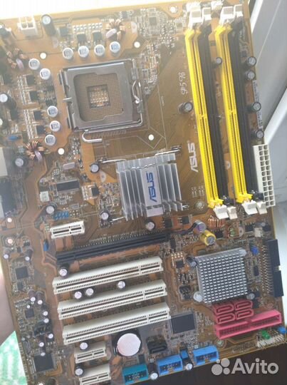 Материнская плата 775 DDR2 Asus P5B