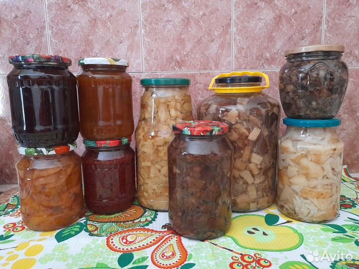 Варенье и маринованные грибы 2023г
