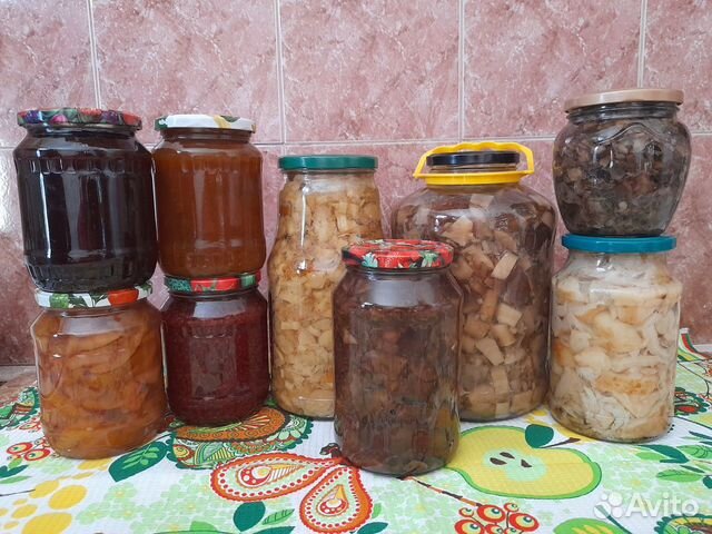Варенье и маринованные грибы 2023г