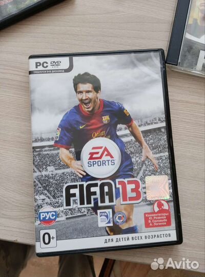 Диски с играми на пк 8 штук