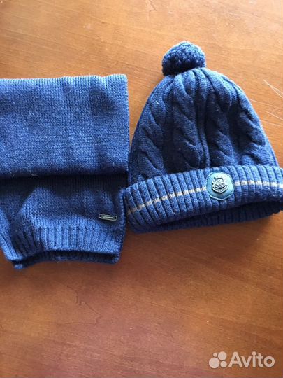 Шарф и шапка 100 шерсть (фирма шопетт)