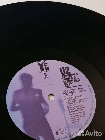 Виниловая пластинка U2