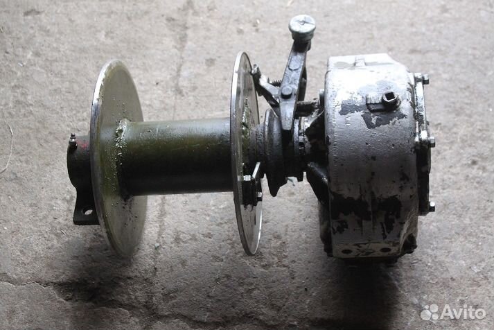 Механическая лебедка брдм