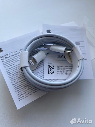 Кабель USB-C to Lightning 2m