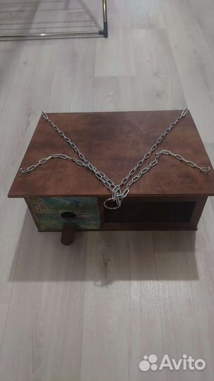 Кормушка-скворечник