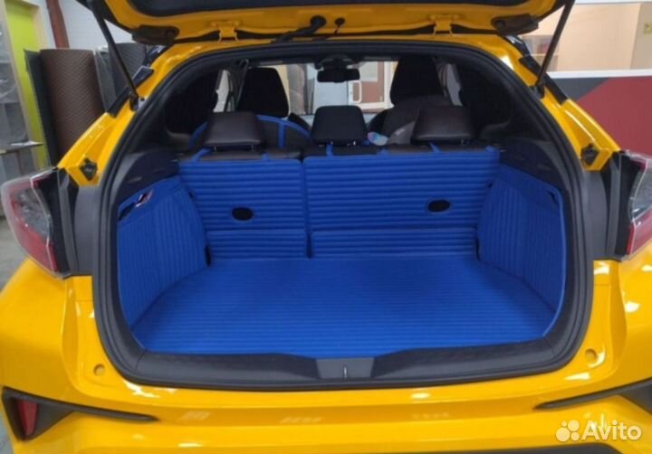 Автоковрики люкс из экокожи на Mitsubishi Pajero J