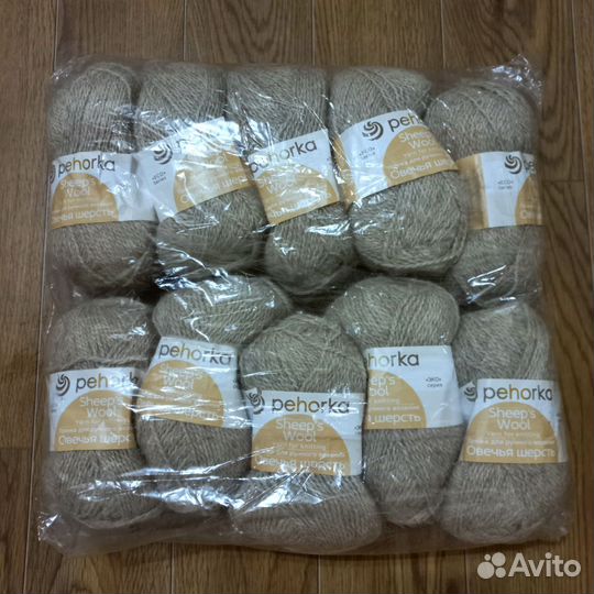 Пряжа овечья шерсть