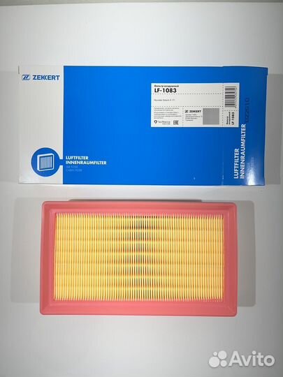 Воздушный фильтр Рио, Солярис